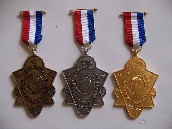 Kennedywalker medailles